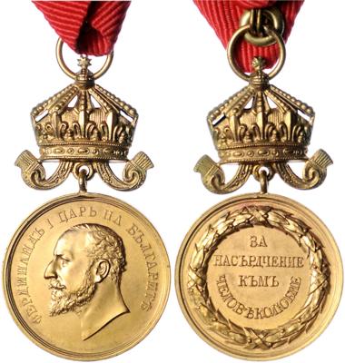 Medaille für Wohltätigkeit, - Orden und Auszeichnungen