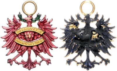 Tiroler Adler der Sturmkompanie Tirol des Freikorps Oberland, - Orden und Auszeichnungen
