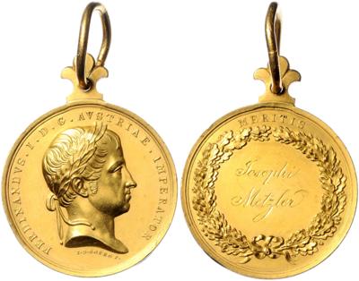 Zivilverdienstmedaille Kaiser Ferdinand I., - Řády a vyznamenání