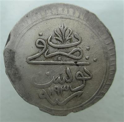 TUnesien, Abd al Hamid I - Münzen und Medaillen