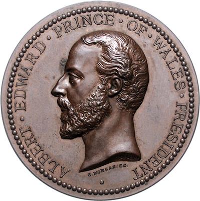 London International Exhibition, Albert Edward, Prince of Wales - Münzen und Medaillen