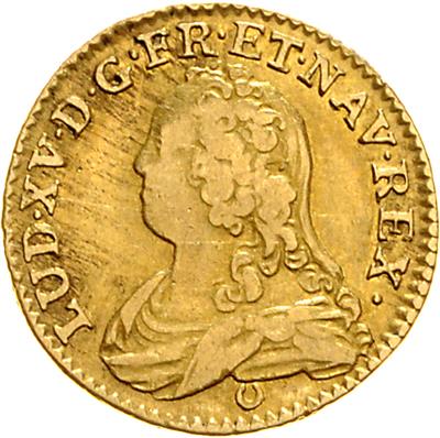 Ludwig XV. 1715-1774 GOLD - Monete, medaglie