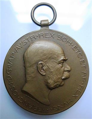 Bosnisch-Herzegowinische Erinnerungsmedaille 1908, - Monete, medaglie