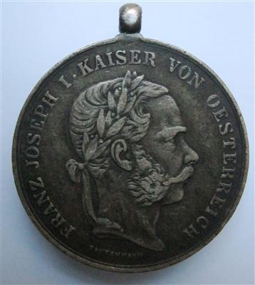 Tiroler Landesverteidigungsmedaille 1866 - Mince a medaile