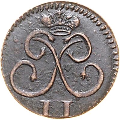 Peter II. 1727-1730 - Münzen und Medaillen