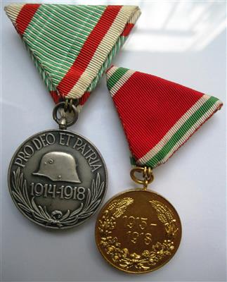 Erinnerungsmedaille für Weltkriegsteilnehmer - Münzen und Medaillen
