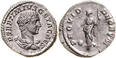 Geta als Caesar - Münzen und Medaillen