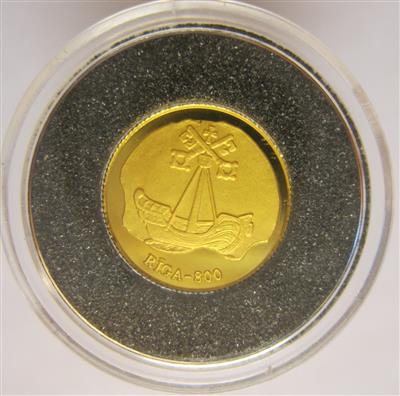 Lettland GOLD - Coins and medals