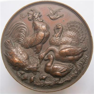 Geflügelzucht - Monete, medaglie