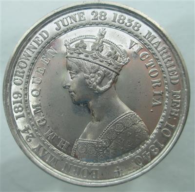 Großbritannien, Viktoria 1837-1901 - Mince a medaile