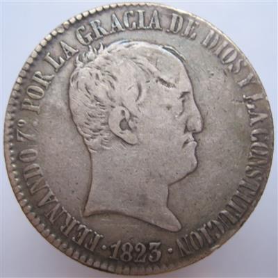 Spanien, Ferdinando VII. 1808-1833 - Münzen und Medaillen