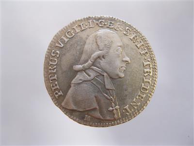 Trient, Peter Virgil von Thun 1776-1800 - Münzen und Medaillen