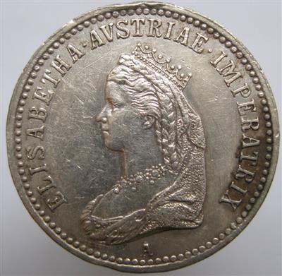 Elisabeth von Österreich - Coins and medals