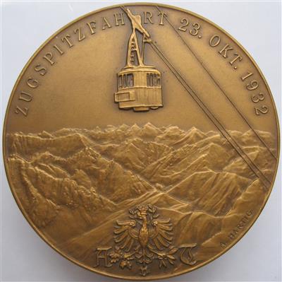 Tiroler Zugspitzbahn - Münzen und Medaillen