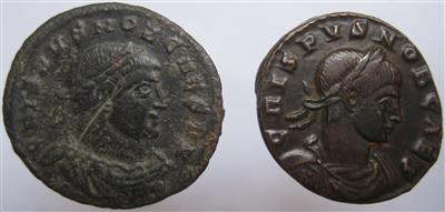 Crispus Caesar, Sohn des Constantinus I. - Coins and medals