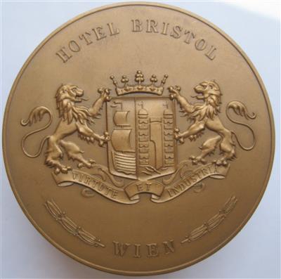 Hotel Bristol Wien - Münzen und Medaillen