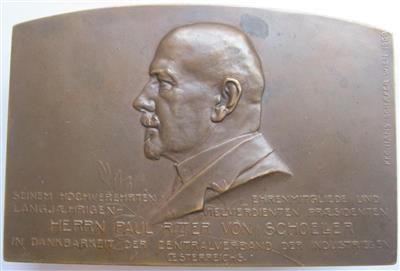Paul Ritter von Schoeller - Mince a medaile
