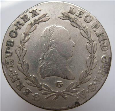 Leopold II. 1790-1792 - Monete e medaglie
