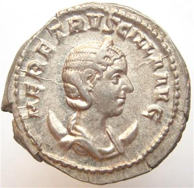 Herennia Etruscilla - Mince a medaile