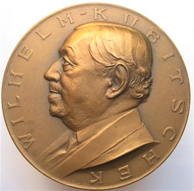 Numismatiker auf Medaillen - Coins and medals