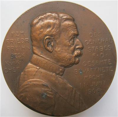FZM Friedrich Freiherr von Beck - Monete e medaglie