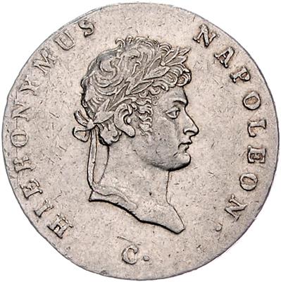Westphalen Königreich, Hieronymus Napoleon 1807-1813 - Mince a medaile