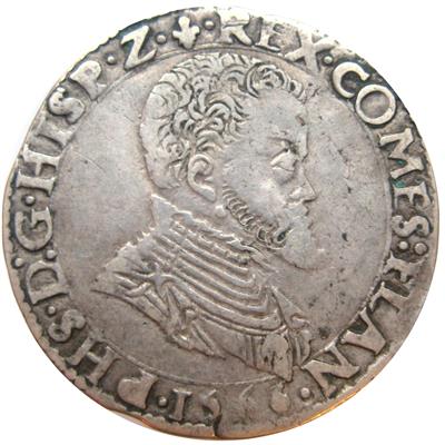 Flandern, Philipp II. 1555-1598 - Münzen und Medaillen