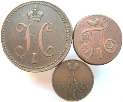 Rußland - Coins and medals