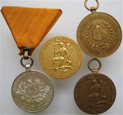 Thema Feuerwehr - Münzen und Medaillen