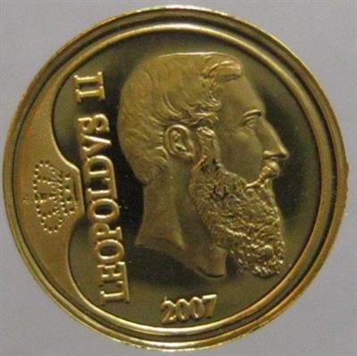 Belgien GOLD - Mince a medaile