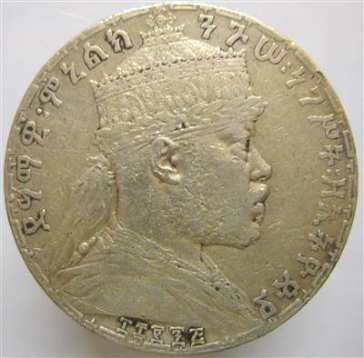 Äthiopien, Menelik II. 1889-1913 - Coins and medals