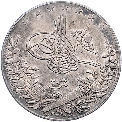 Ägypten, Abdul Hamid II. 1876-1909 - Münzen und Medaillen