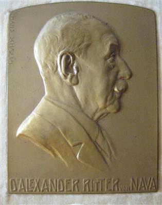 Dr. Alexander Ritter von Nava - Coins and medals