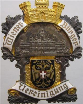 Wiener Bürgervereinigung - Mince a medaile