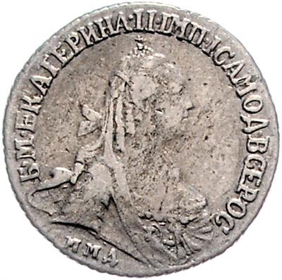 Katharina II. 1762-1796 - Monete e medaglie
