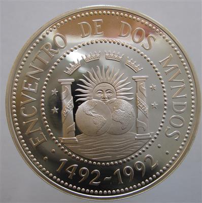 500 Jahre Entdeckung Amerikas 1492-1992- Argentinien - Mince a medaile