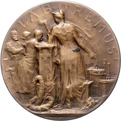 Bern, Baubeginn der neuen Münzstätte - Mince a medaile