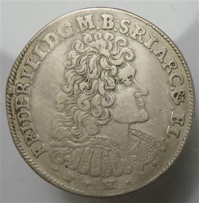 Brandenburg, Kurfürst Friedrich III. 1688-1701 - Monete e medaglie