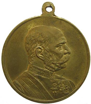 Kaisermanöver in Sasvar 1902 - Coins and medals