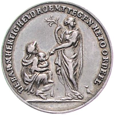 Stadt Muyden- Friede von Ryswyk 1697 - Mince a medaile