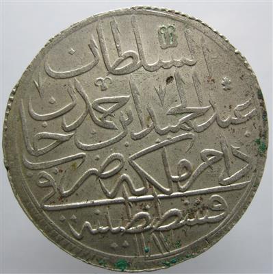 Osmanisches Reich, Abdul Hamid I. AH 1187-1203 (1774-1789) - Münzen