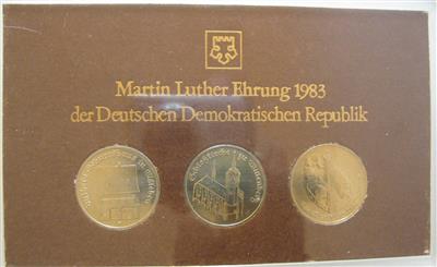 DDR- Martin Luther Ehreung 1983 - Monete