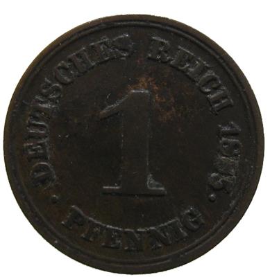 Deutschland, 1 Pfennig 1885 E - Mince