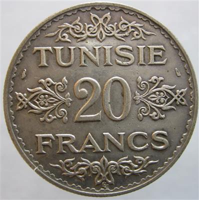 Tunesien, Ahmad Pasha Bey AH 1348-1361 (1929-1942) - Coins