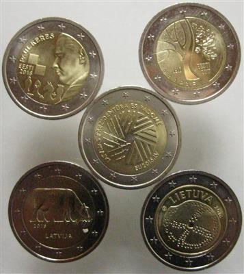 Baltikum- 2 Euro Sondermünzen - Münzen