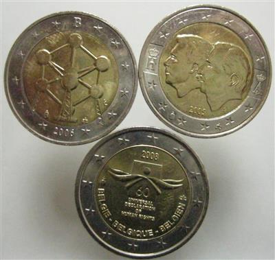 Belgien- 2 Euro Sondermünzen - Monete