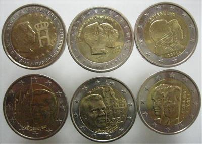 Luxemburg 2 Euro Sondermünzen - Münzen