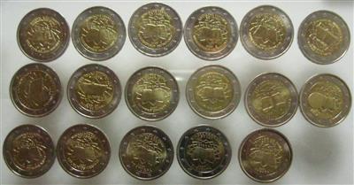 Römische Verträge- 2 Euro Sondermünzen - Münzen