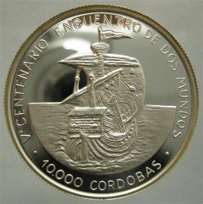 500 Jahre Entdeckung Amerikas- Nicaragua - Mince