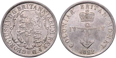 Britisch Westindien, Georg IV. 1820-1830 - Coins